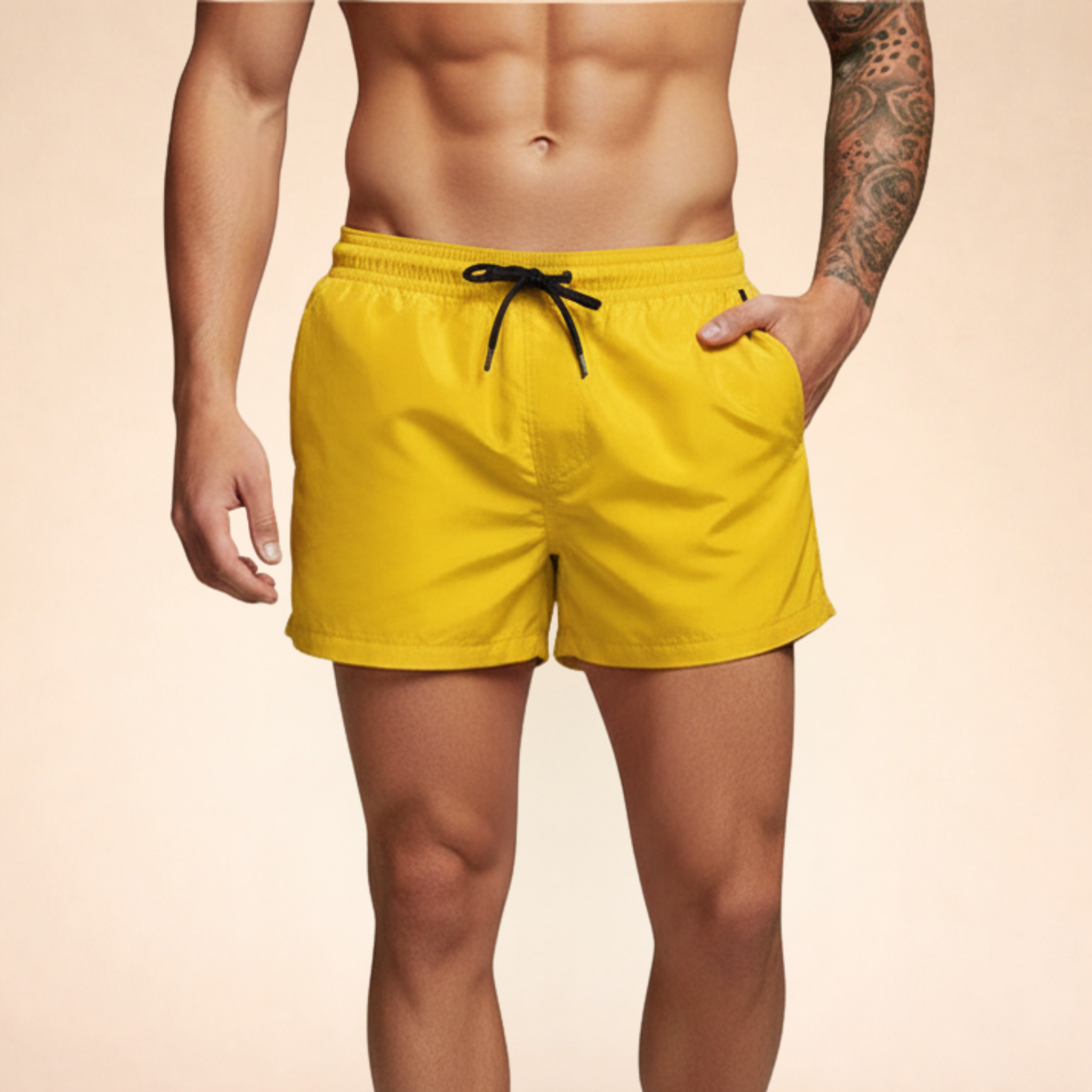 Trendy Quick-Dry Swim Shorts for Men