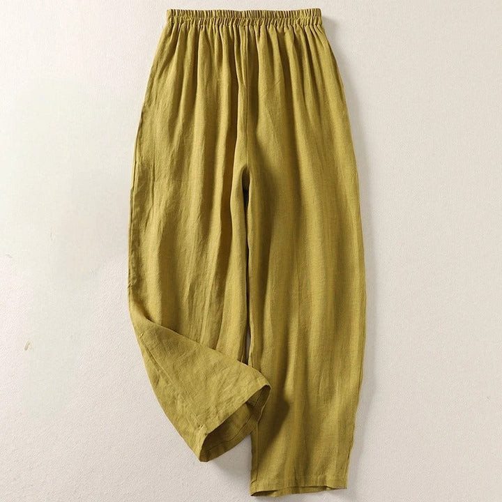 Tessa | Easy Comfort Trousers – Linen Cotton Blend