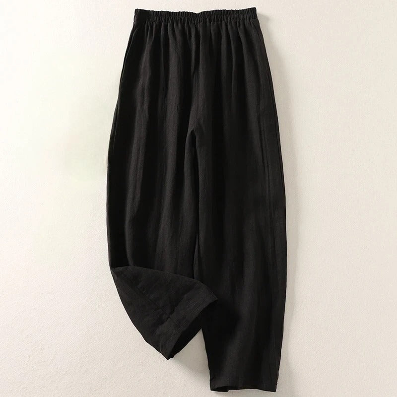 Tessa | Easy Comfort Trousers – Linen Cotton Blend