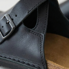 Margaux Clogs Leather Look Slip On