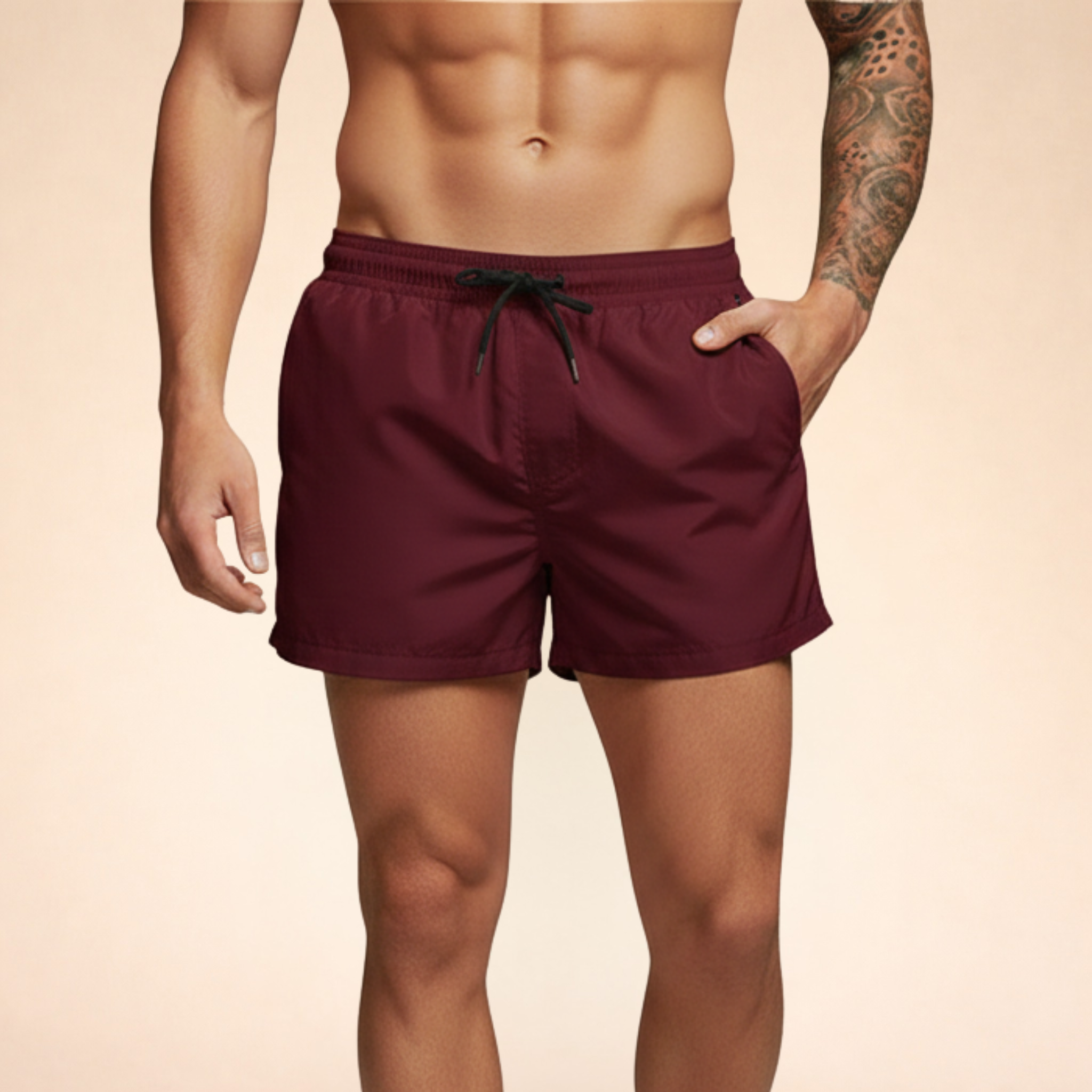 Trendy Quick-Dry Swim Shorts for Men