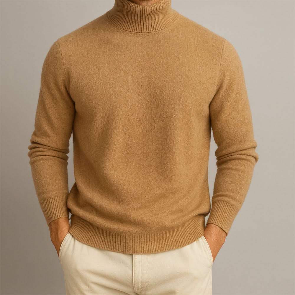 Women's Cashmere Turtleneck Sweater