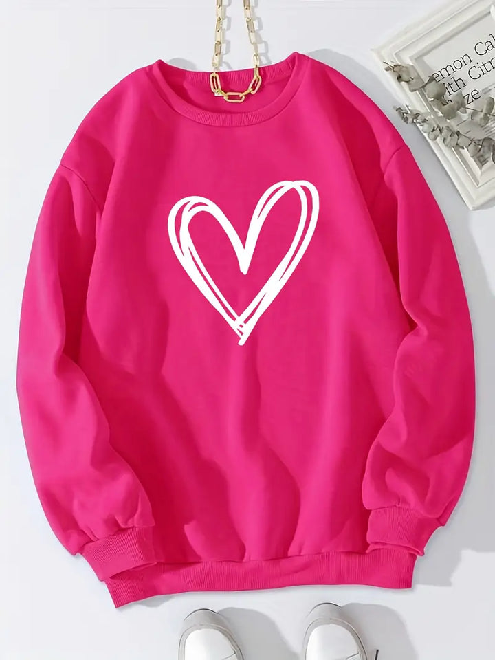 Livia | Soft Knit Heart Sweater - Feel good. Look lovely.
