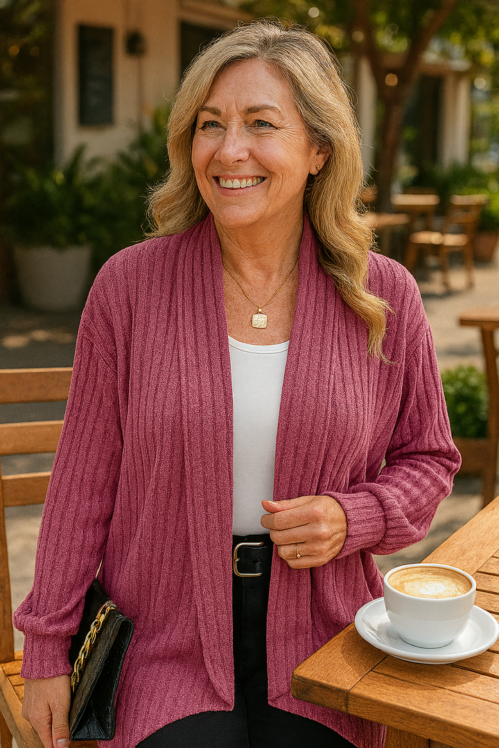 Calina | Lightweight Knit Cardigan – Confidence in Motion