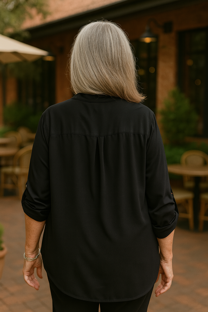 Sofia | Soft Glam Blouse - Comfort. Confidence. Effortless.