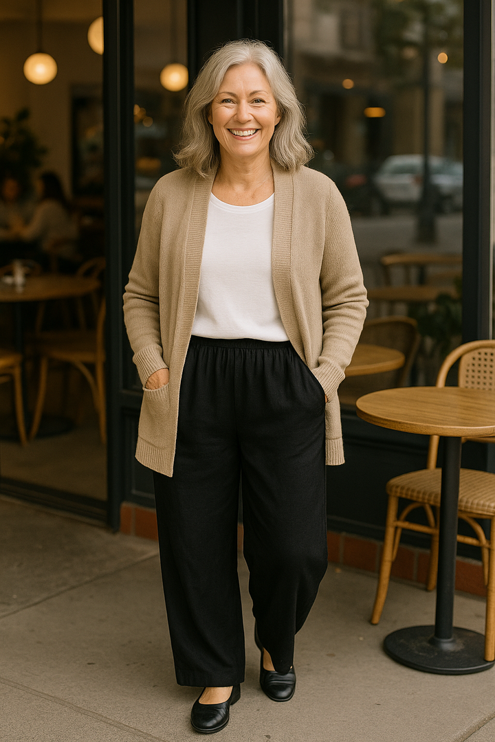 Tessa | Easy Comfort Trousers – Linen Cotton Blend
