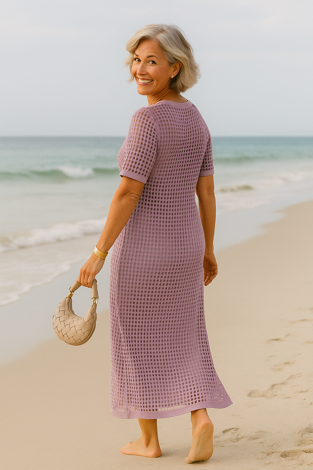 Celestia | Two-Piece Boat Neck Dress