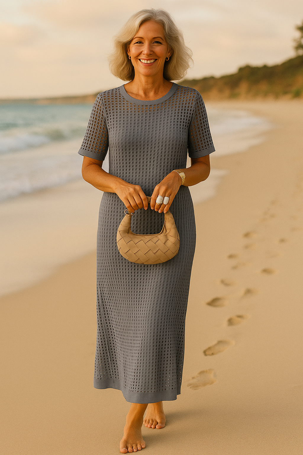 Celestia | Two-Piece Boat Neck Dress