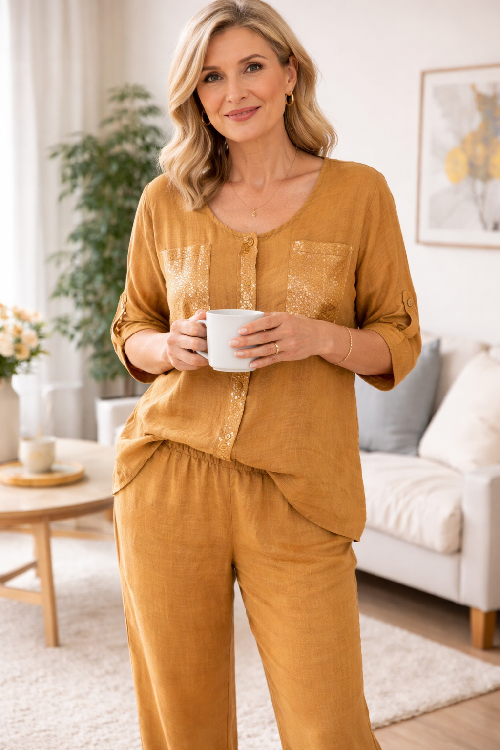 Alma | Polished Two-Piece Set – Effortless Style, All-Day Comfort