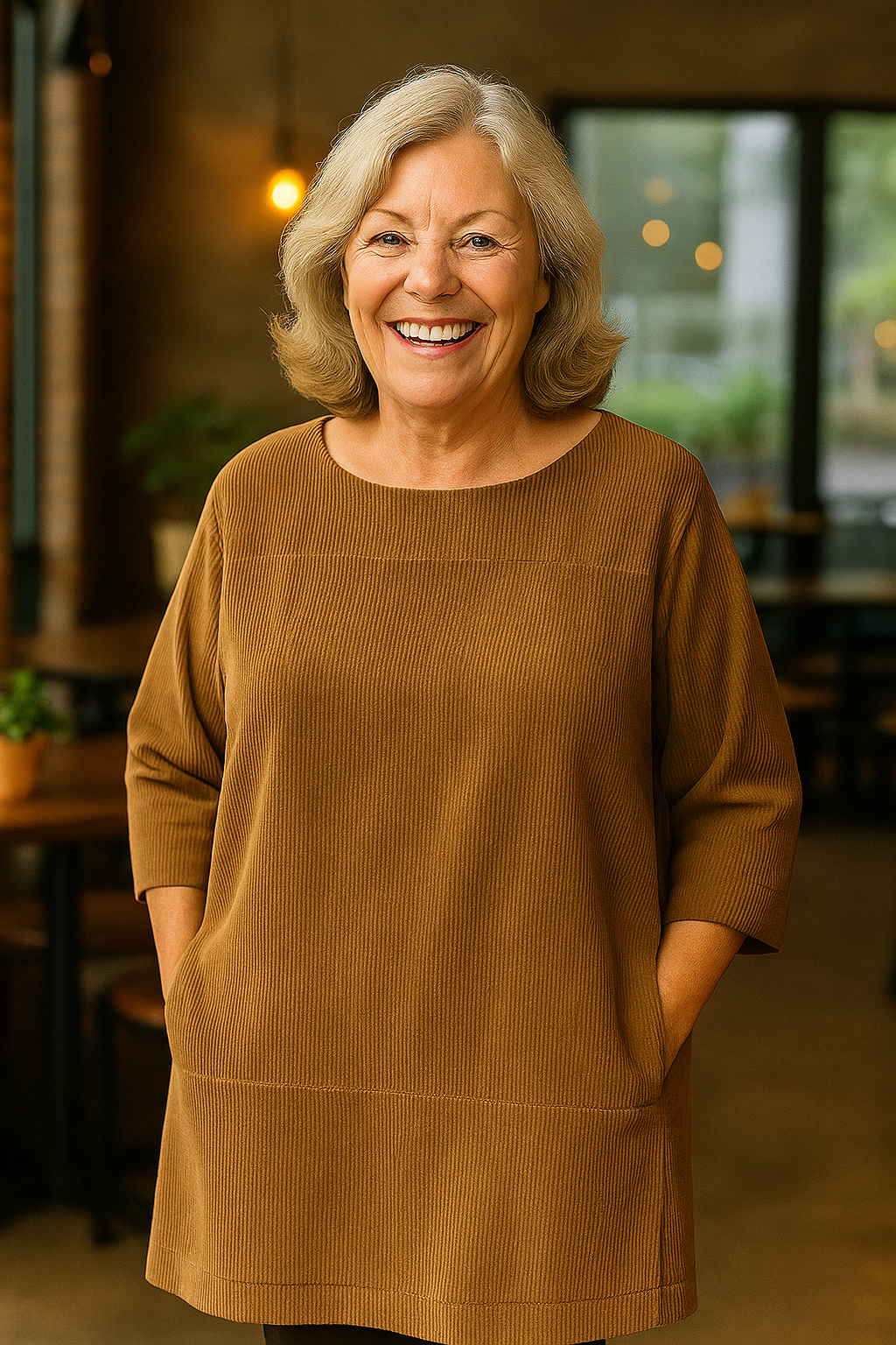 Marley | Soft Cord Tunic – Effortless Comfort, Quiet Elegance