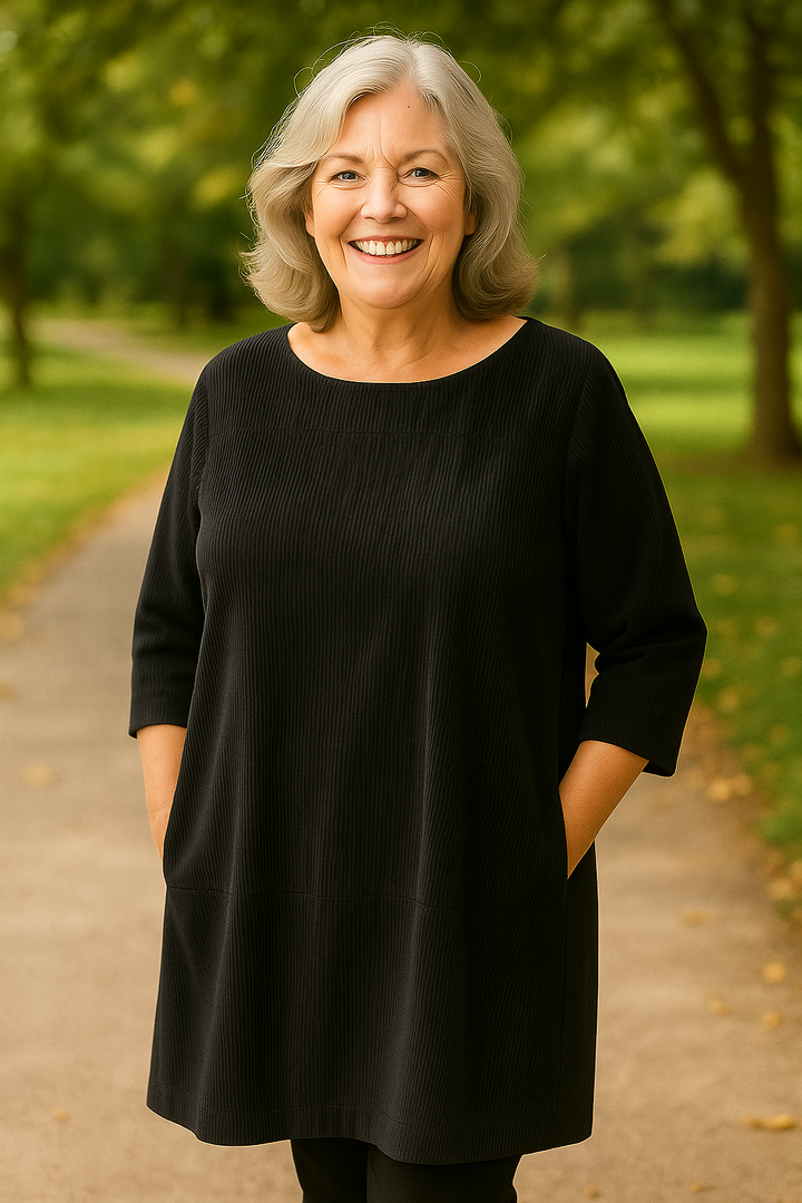 Marley | Soft Cord Tunic – Effortless Comfort, Quiet Elegance