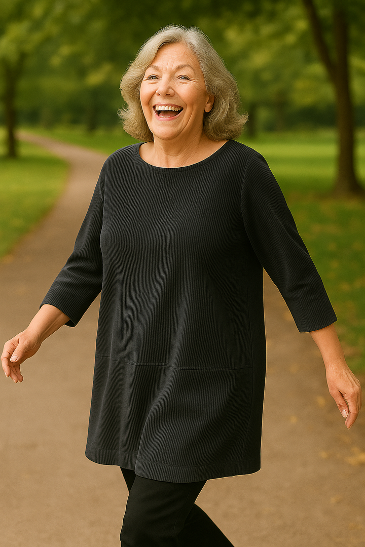 Marley | Soft Cord Tunic – Effortless Comfort, Quiet Elegance