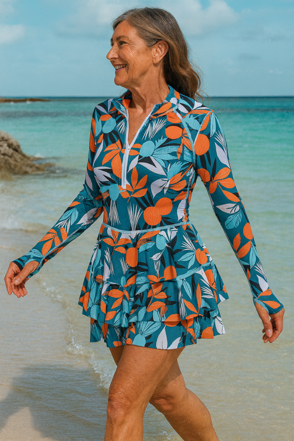 Luminé | UPF 50+ Sun-Safe One-Piece Swimsuit