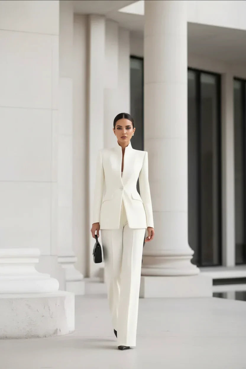 Blazer & Palazzo Trouser Set for Women