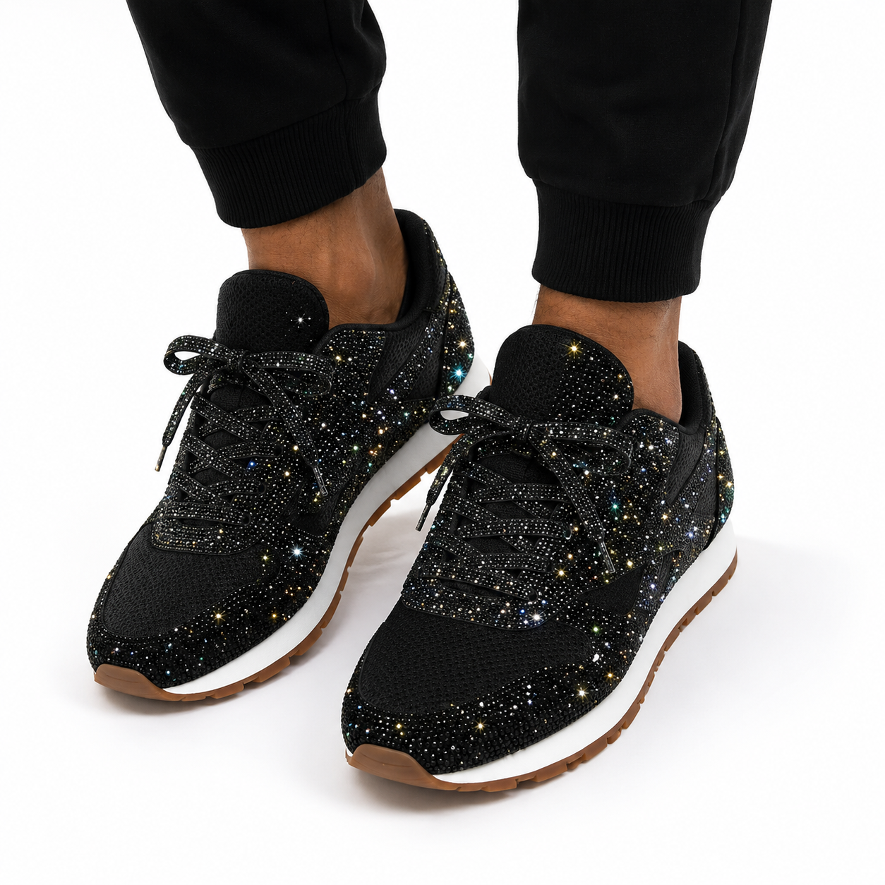 Glitter Sequin Sneakers for Women