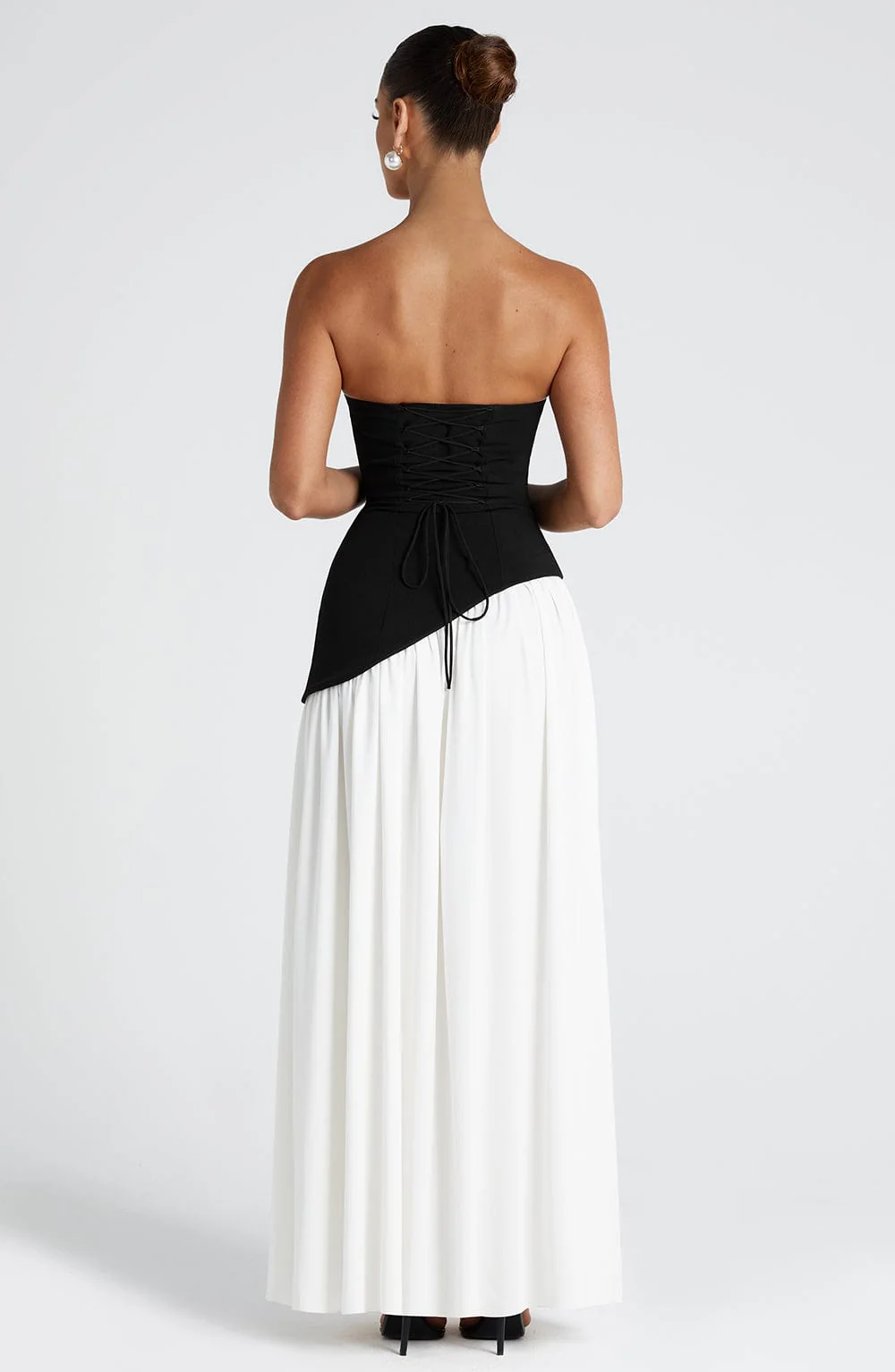 Adelia | Strapless Maxi Dresses, Autumn Wedding Guest Dresses, Formal Dresses for Women, Evening Party Dresses