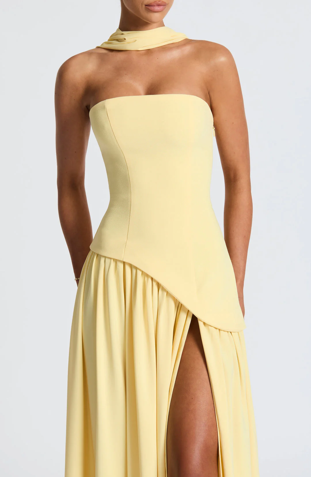 Adelia | Strapless Maxi Dresses, Autumn Wedding Guest Dresses, Formal Dresses for Women, Evening Party Dresses