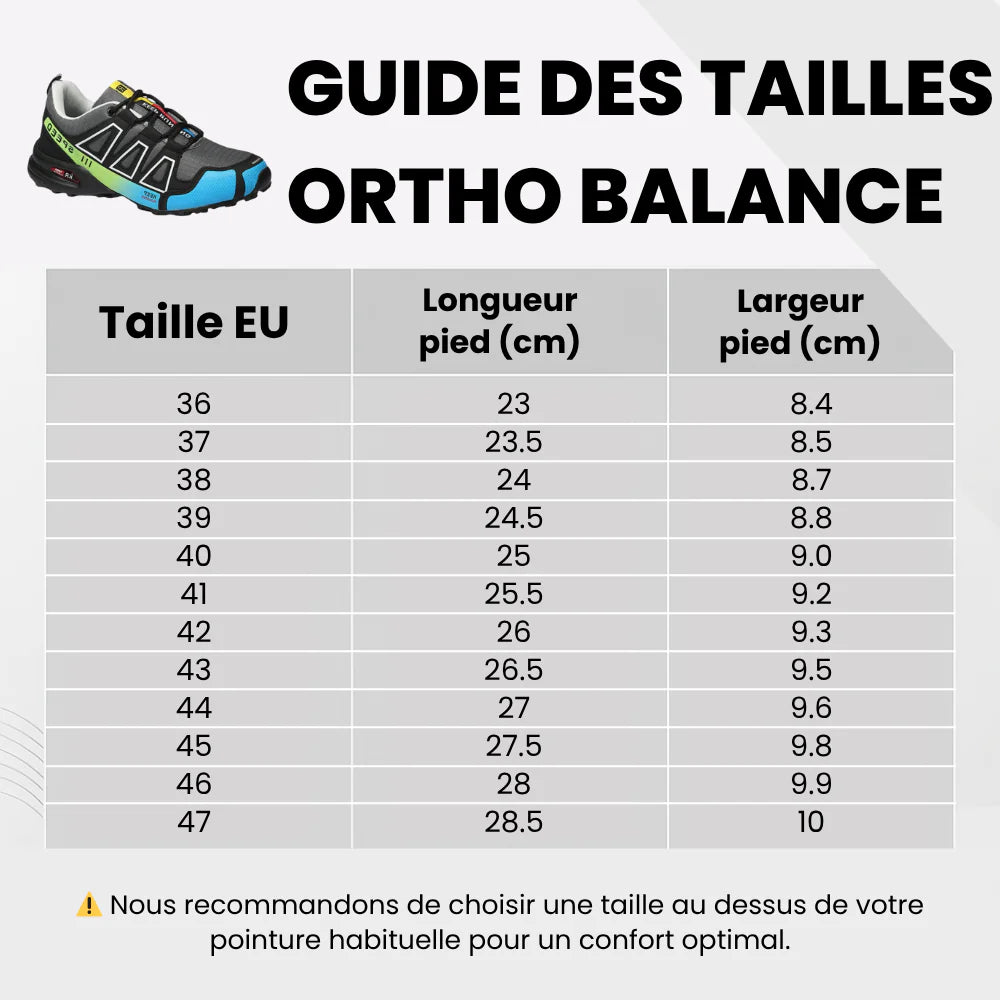 Ortho Balance – Chaussure orthopédique de marche
