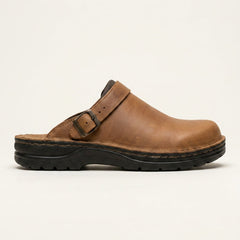 Margaux Clogs Leather Look Slip On