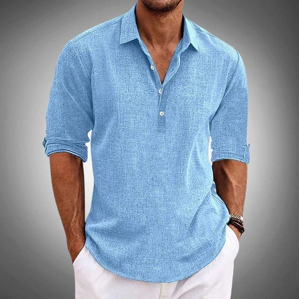 Casual Popover Shirt for Men