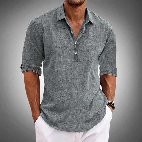 Casual Popover Shirt for Men