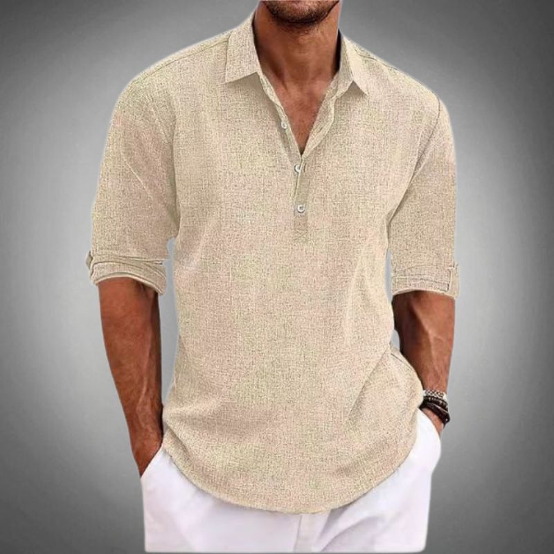 Casual Popover Shirt for Men