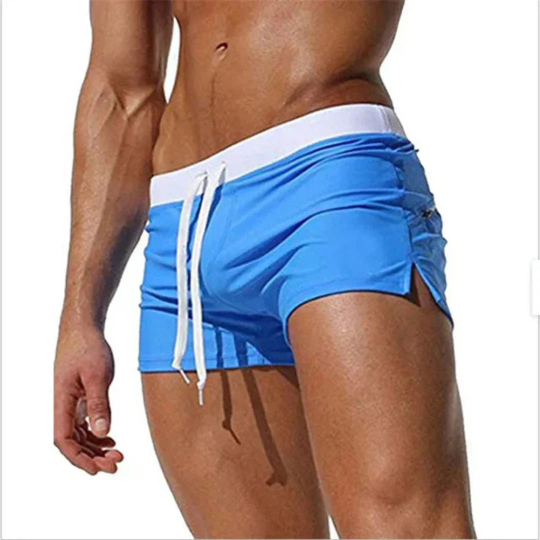 Modern Quick-Dry Swim Trunks for Men