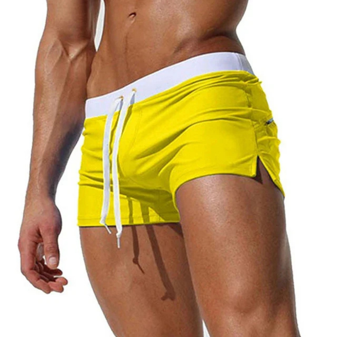 Modern Quick-Dry Swim Trunks for Men
