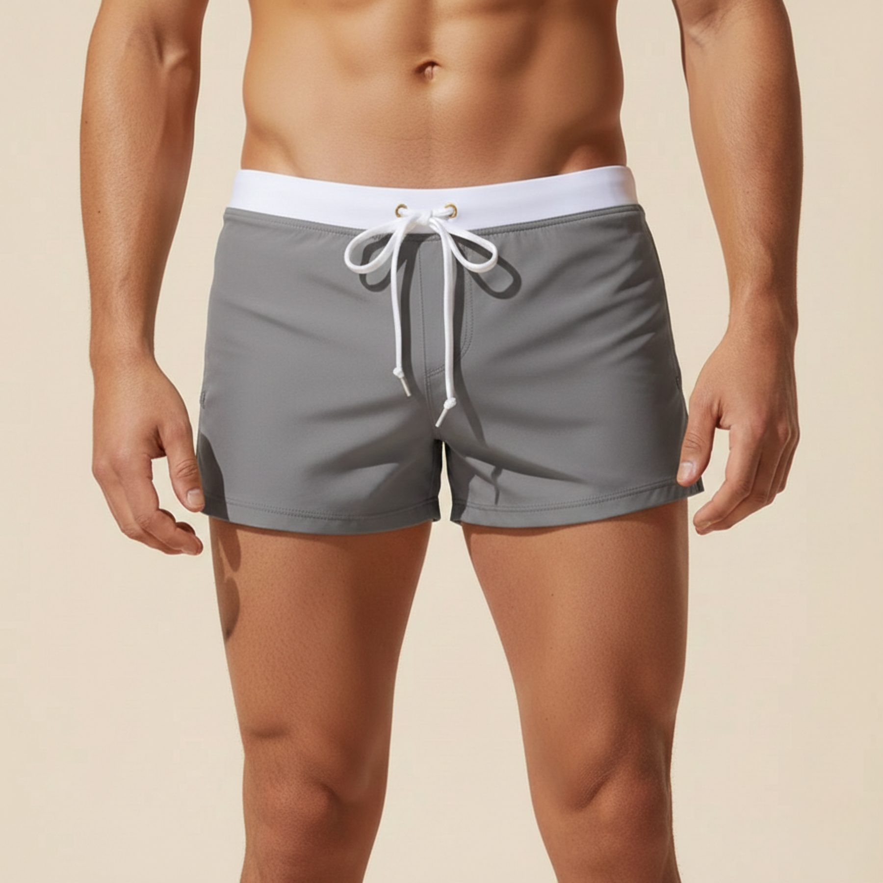 Modern Quick-Dry Swim Trunks for Men