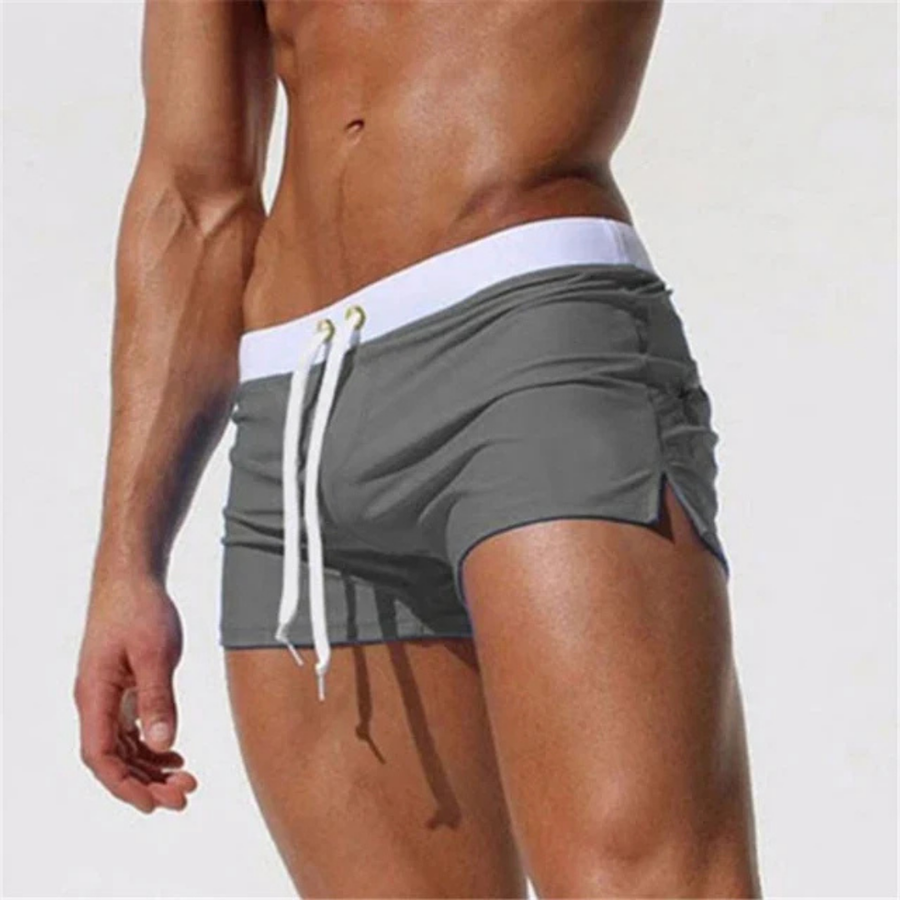 Modern Quick-Dry Swim Trunks for Men