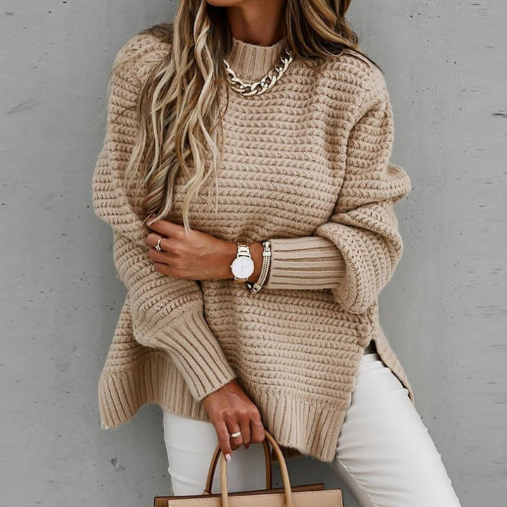 Tessora | Luxe Textured Knit Pullover - Comfort & Elegance