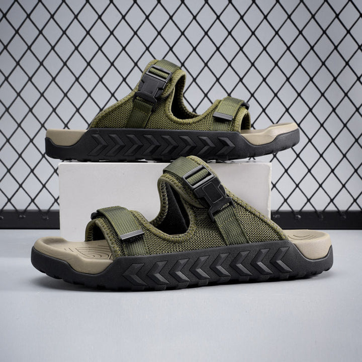 SerenaWalk | Mesh Comfort Slides — Step Easy, Feel Supported