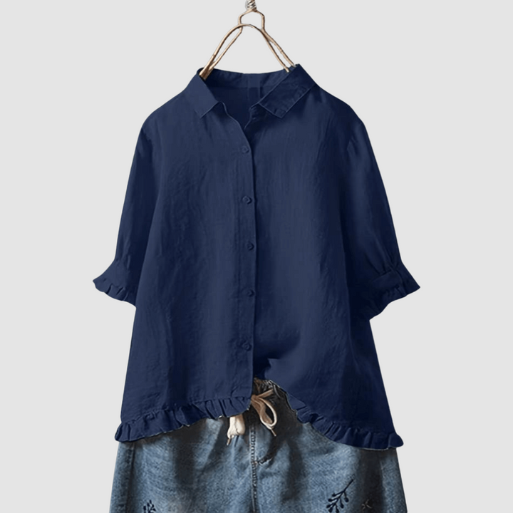Elora | Breezy Comfort Blouse – Made for Real Days & Real Women