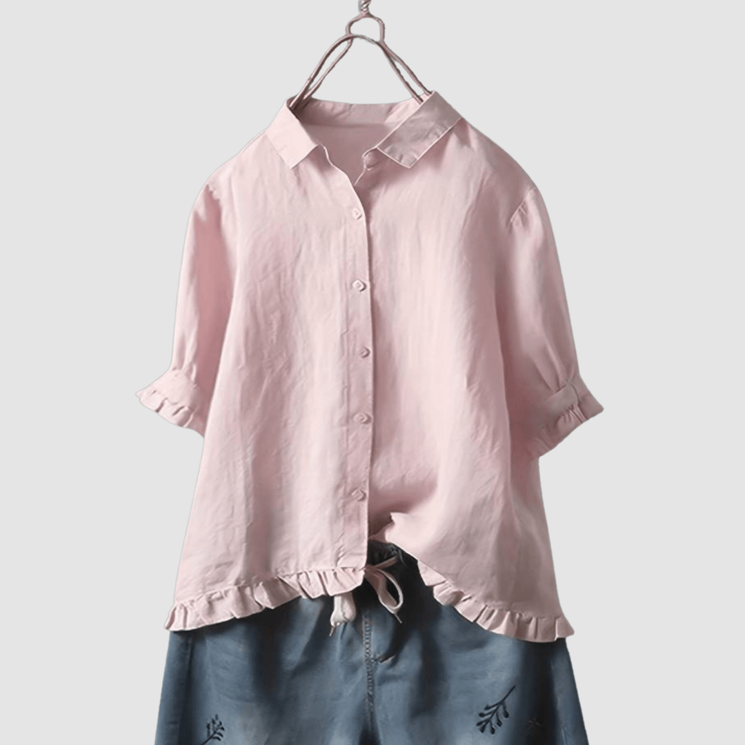 Elora | Breezy Comfort Blouse – Made for Real Days & Real Women