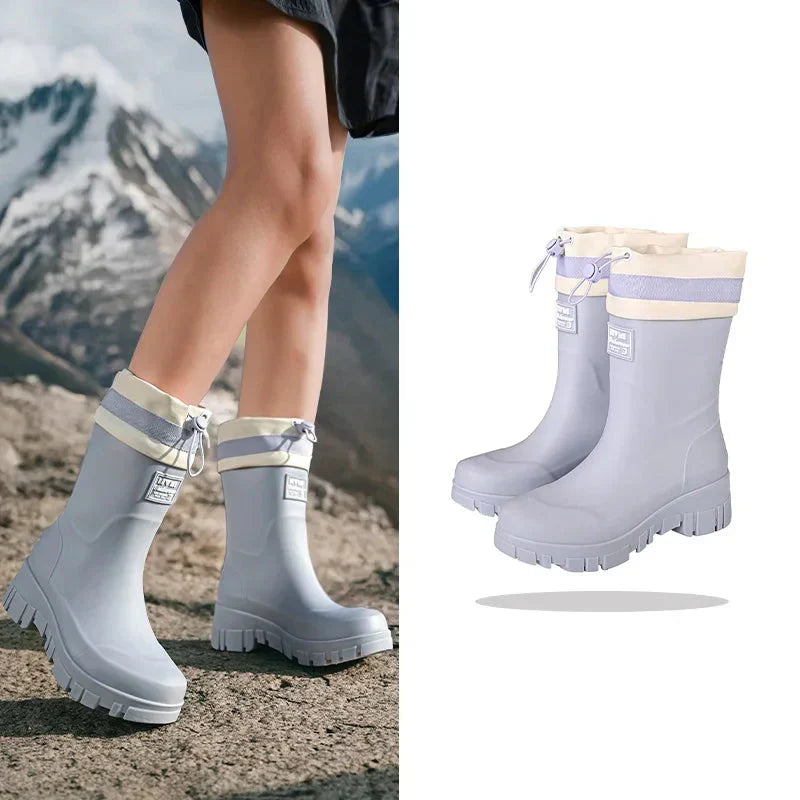 Clementine Rain Boots Waterproof Tall