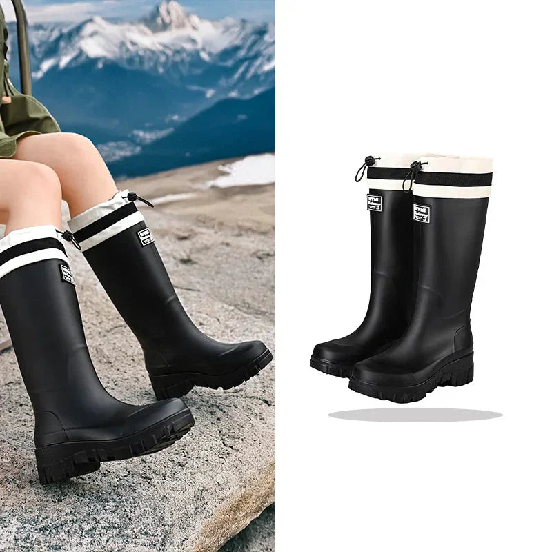 Clementine Rain Boots Waterproof Tall