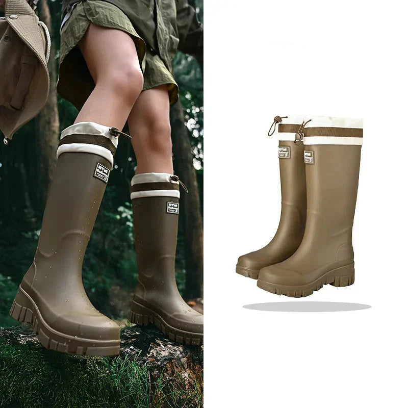 Clementine Rain Boots Waterproof Tall
