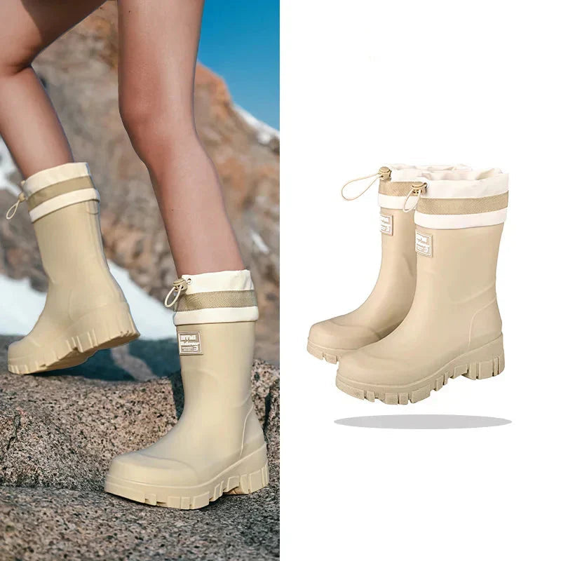 Clementine Rain Boots Waterproof Tall