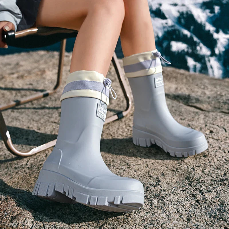 Clementine Rain Boots Waterproof Tall