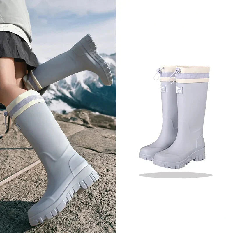 Clementine Rain Boots Waterproof Tall