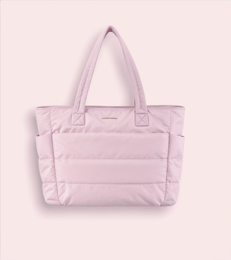 Camille Quilted Shoulder Bag Gold Chain