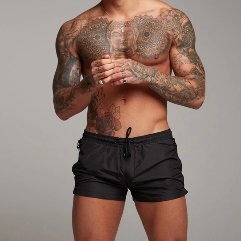 Trendy Quick-Dry Swim Shorts for Men