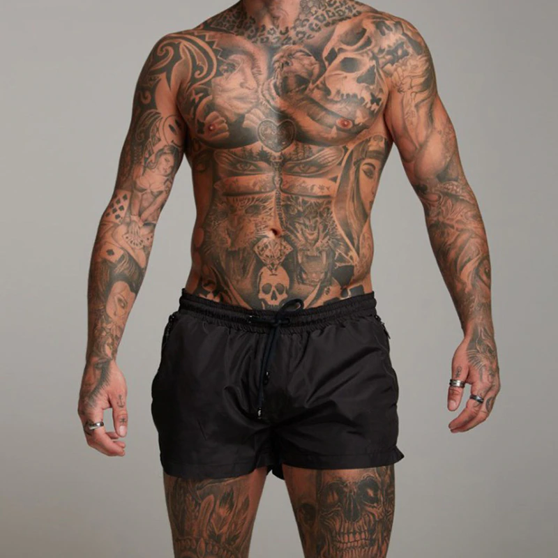 Trendy Quick-Dry Swim Shorts for Men