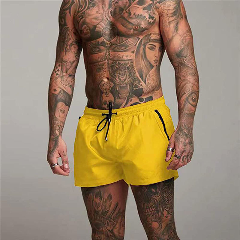 Trendy Quick-Dry Swim Shorts for Men