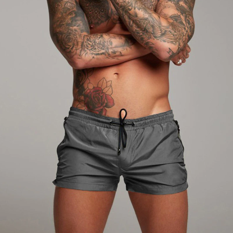 Trendy Quick-Dry Swim Shorts for Men