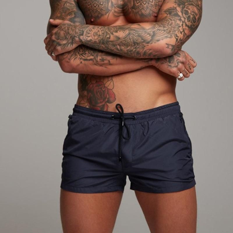 Trendy Quick-Dry Swim Shorts for Men