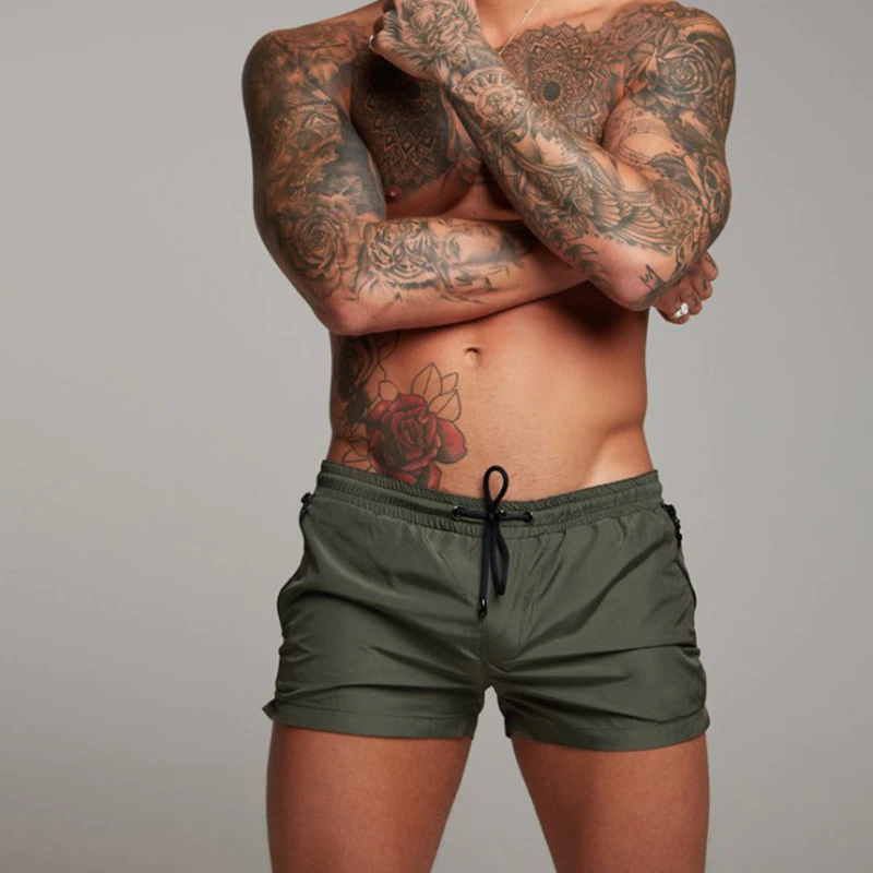 Trendy Quick-Dry Swim Shorts for Men