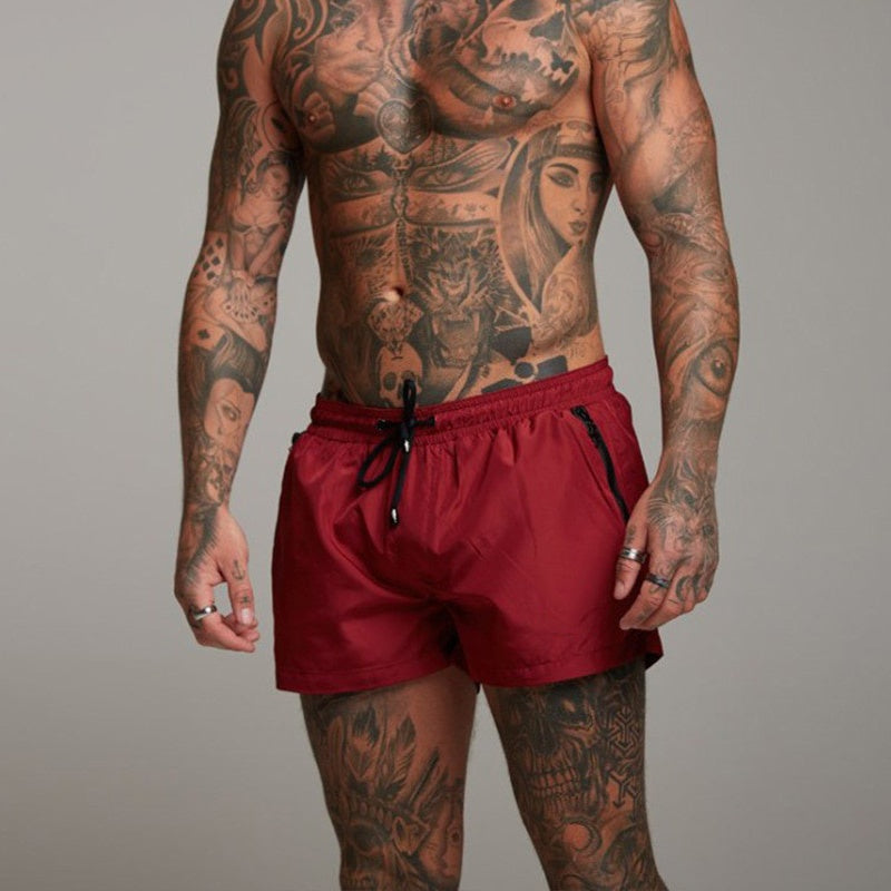 Trendy Quick-Dry Swim Shorts for Men