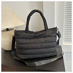 Camille Quilted Shoulder Bag Gold Chain