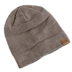 Annika | Women's Faux Fur Lined Slouchy Knit Beanie